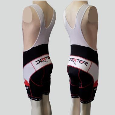 020 Short pants FOOT with braces red 