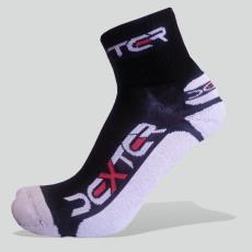 000 Ponožky DEXTER klasic froté černo-bílé