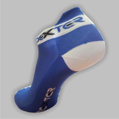 008 Socken DEXTER Silber blau