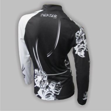 052 Thermo jersey FLOWERS DEXTER black 