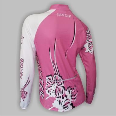 054 Thermo jersey FLOWERS DEXTER pink 