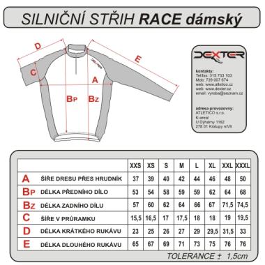 ND088 Cycling jersey ZODIAC RACE lady´s white