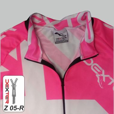 Z05-R Drop down zipper long, elastic seam